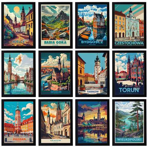 Vintage travel holiday poland - holiday,