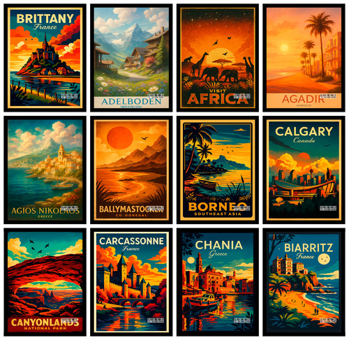 World cities travel - world,