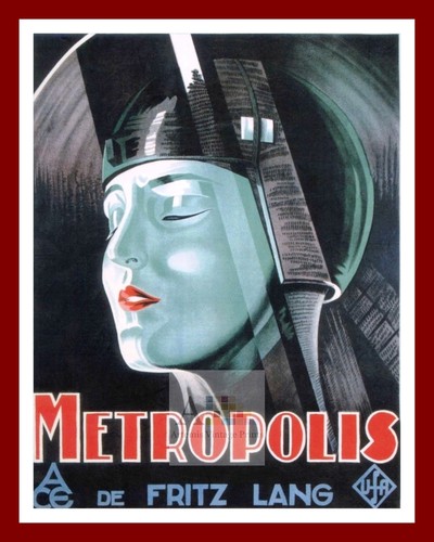 Metropolis movie poster a2 - metropolis,