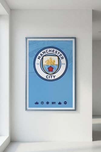 Manchester city poster 61x91 - manchester, 61x91.5