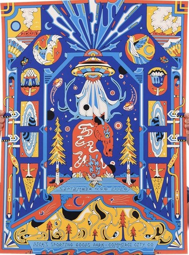 Phish poster dicks - phish, 9/4