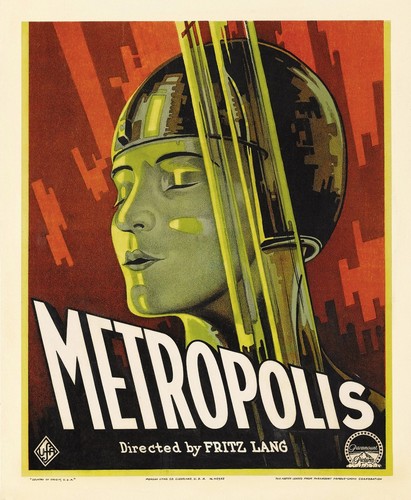 Metropolis 1927 retro movie - 1927,