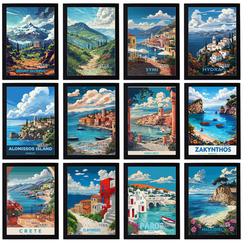 Vintage travel holiday poster - travel,