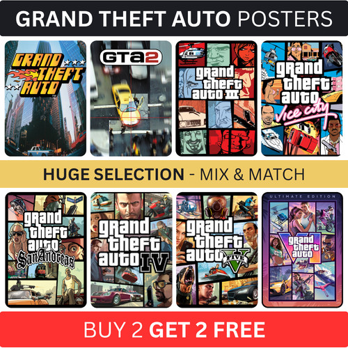 Grand theft auto gta posters - grand,