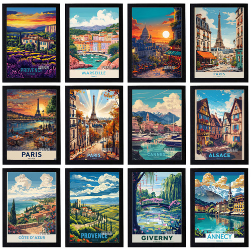 Vintage travel holiday - holiday, poster