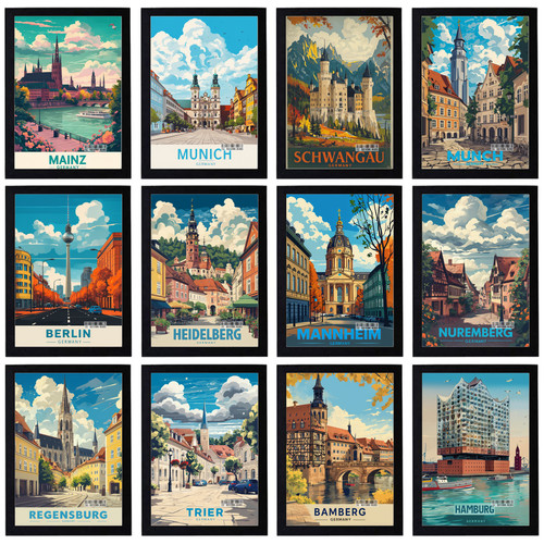 Vintage travel holiday - travel, poster