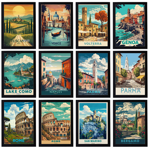 Vintage holiday travel poster - vintage,