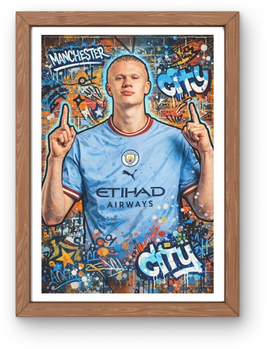 Erling haaland graffiti art - erling,
