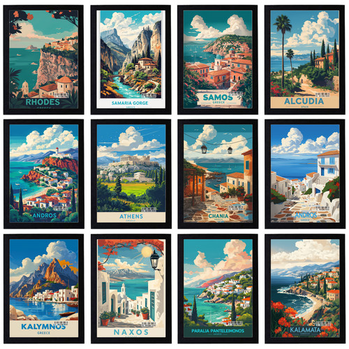 Vintage greece holiday - greece,