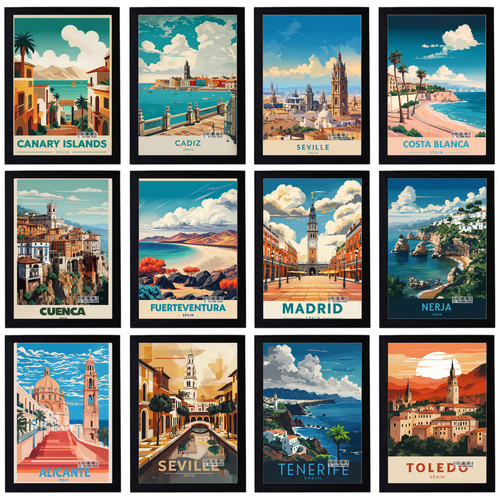 Vintage holiday spain travel - vintage,
