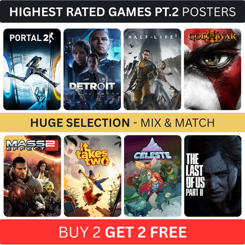 Highest rated games posters - highest,