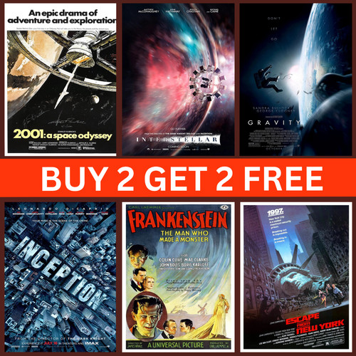 Sci movie prints classic - movie,