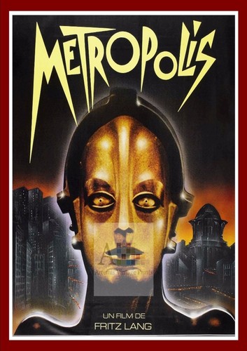 Metropolis movie poster a2 - metropolis,