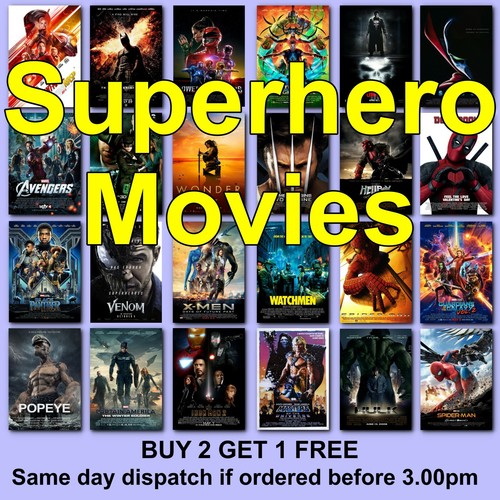 Poster superhero classic movie - classic,
