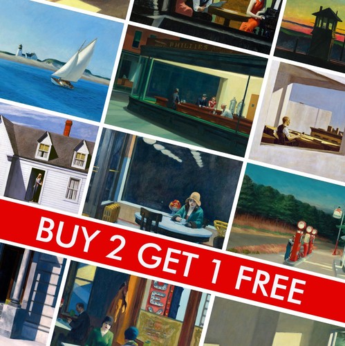 Edward hopper prints - edward, classic